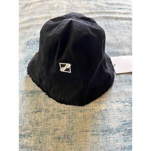NWT! We11done Ader Black Logo Bucket Hat
